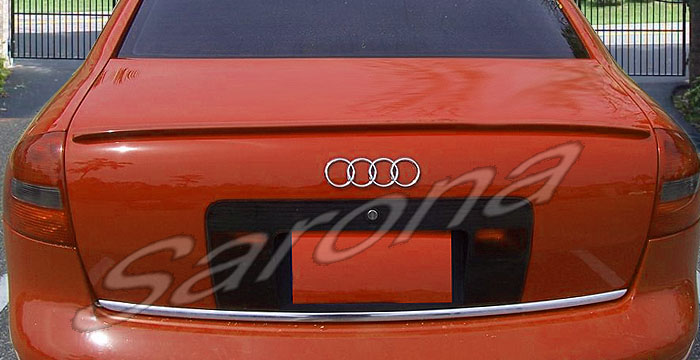 Custom Audi A6  Sedan Trunk Wing (1998 - 2004) - $139.00 (Part #AD-019-TW)